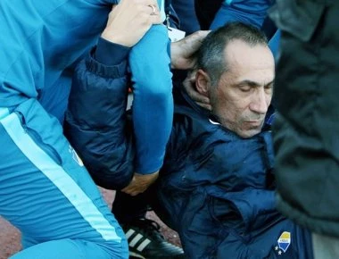 «Τσίρκο» και στην Κύπρο: Πέταξαν ποτήρι με νερό στον Δώνη - Λιποθύμησε (βίντεο)